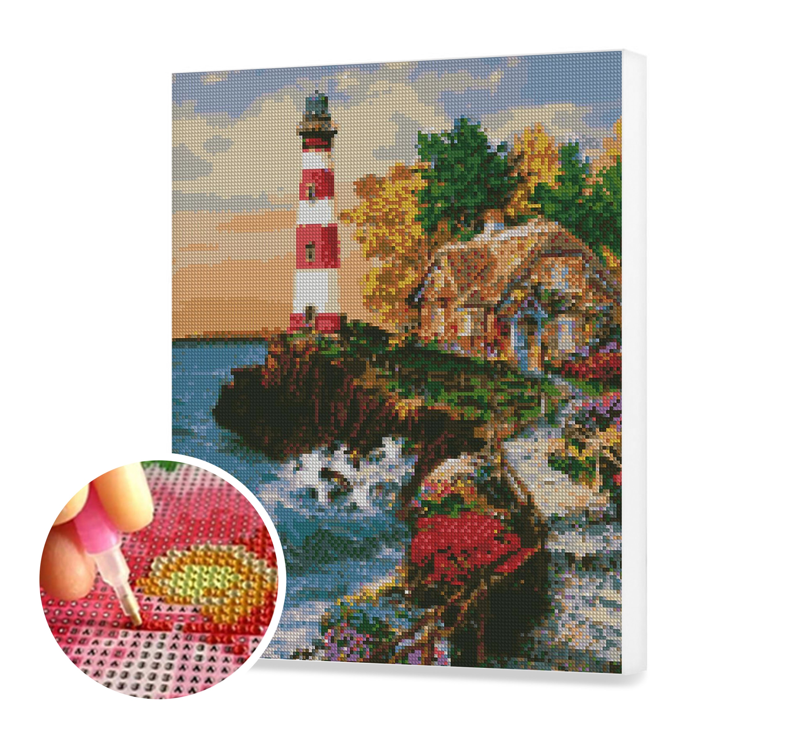 Haft Diamentová Sada 40x50 cm Na Rámě Obrázek 5D