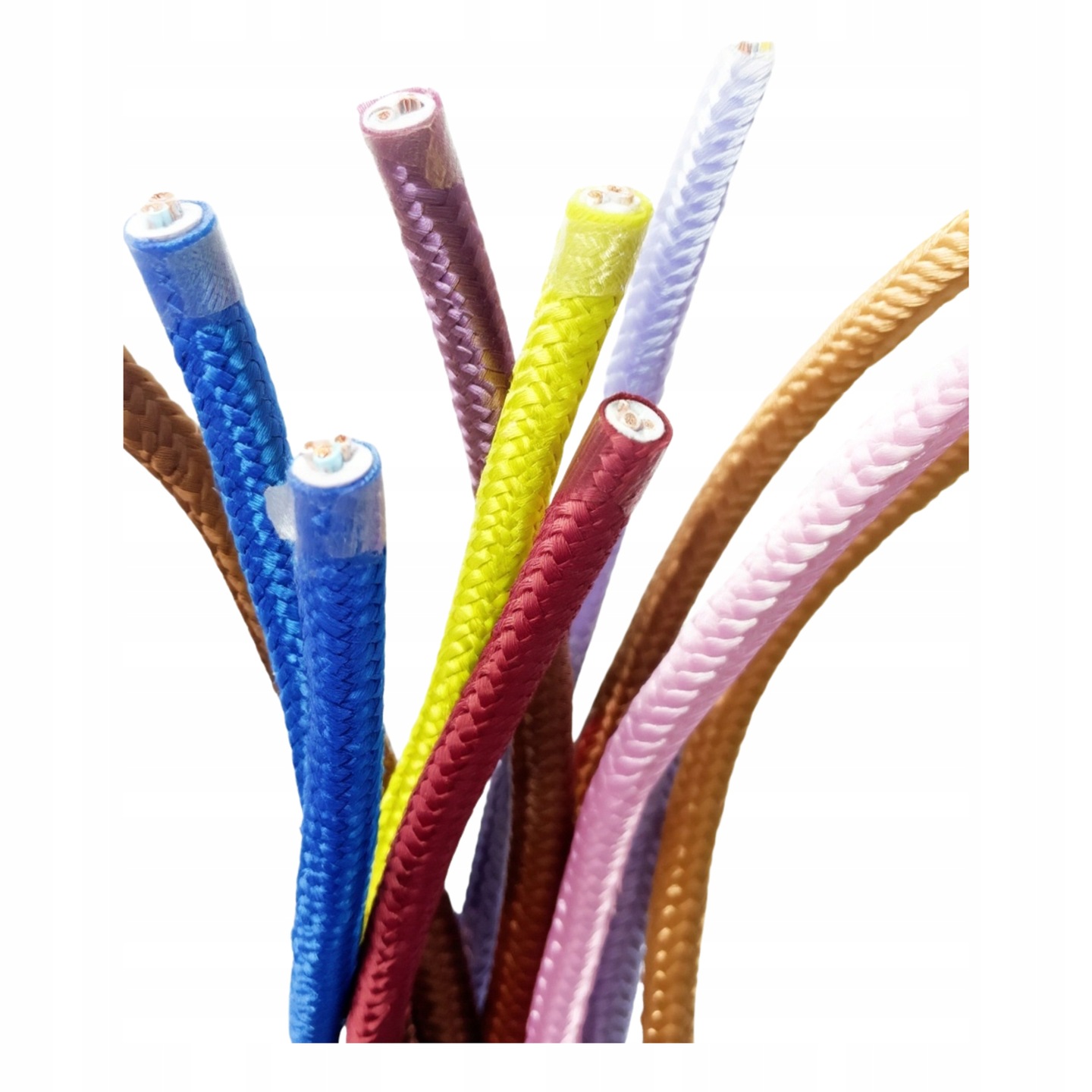 Opletený kabel pro kabely Krytka Trubka 4/9 mm Barva 100 m