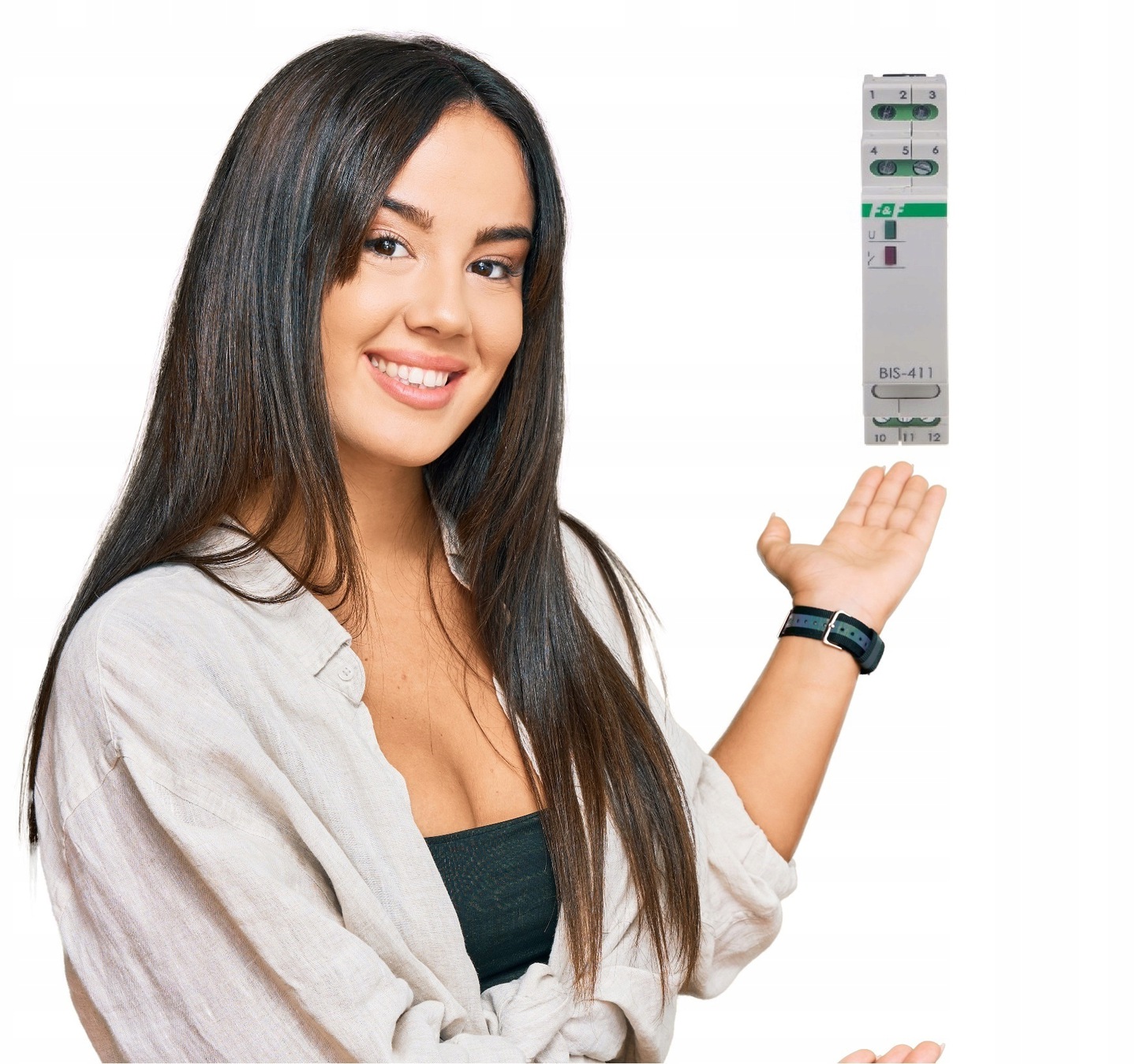 PRZEKAŹNIK BISTABILNY BIS-411-LED F&F