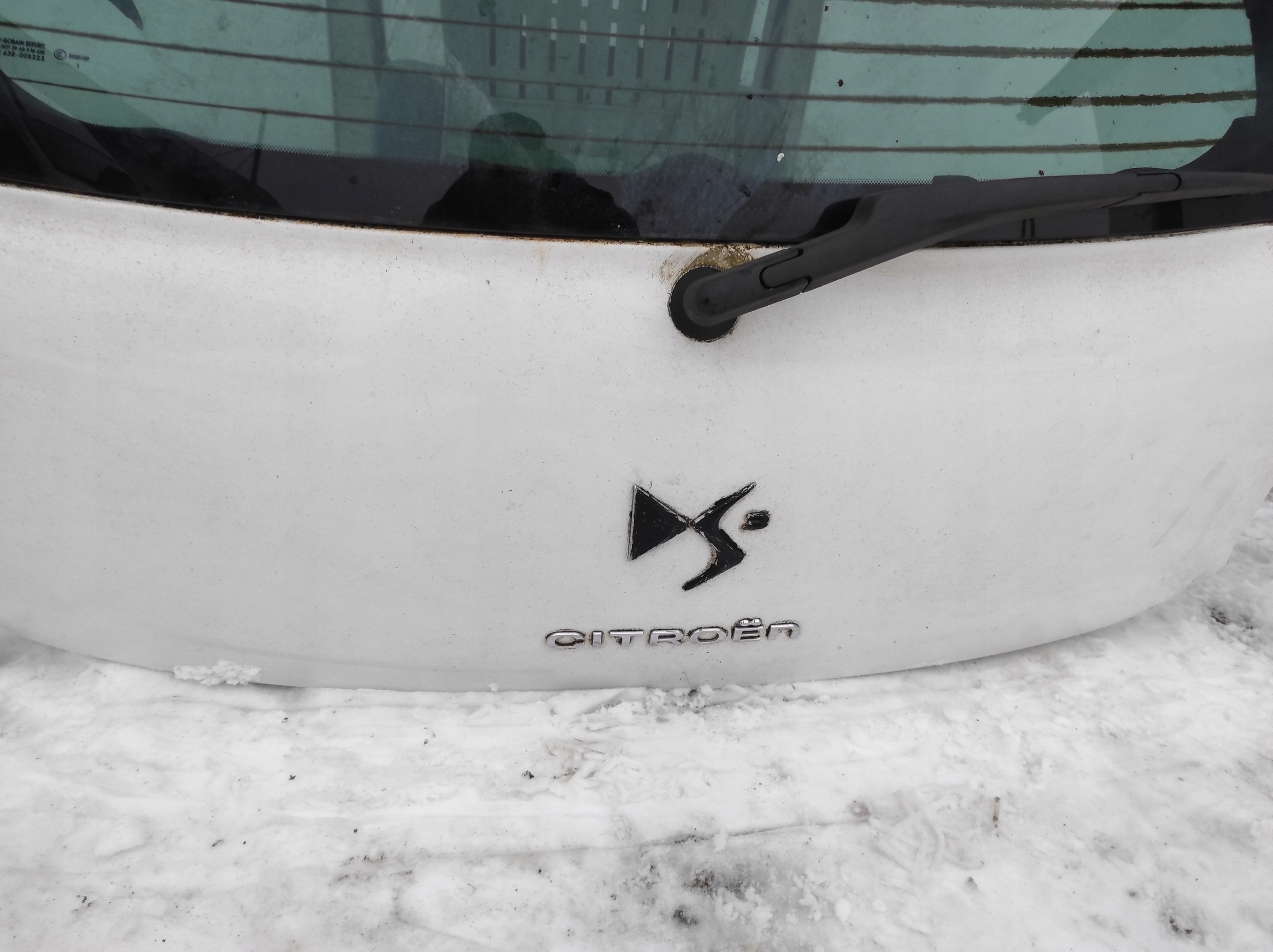 CITROEN DS3 trunk door boot+window