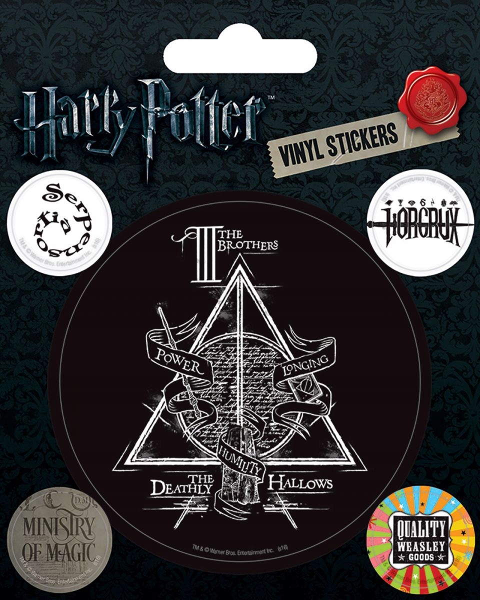 

Harry Potter filmowa Naklejka na laptopa 10x12,5cm