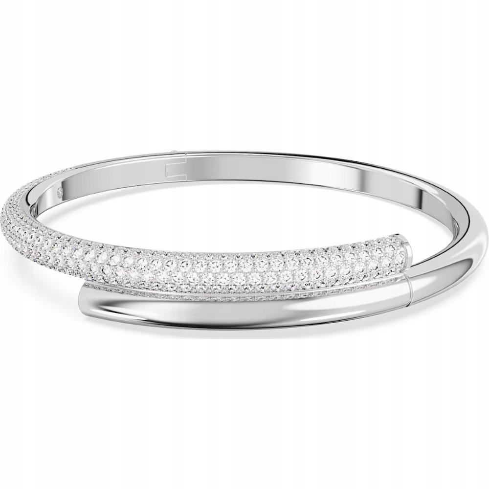 Náramek Swarovski Bangle Dextera nerezová ocel krystaly S