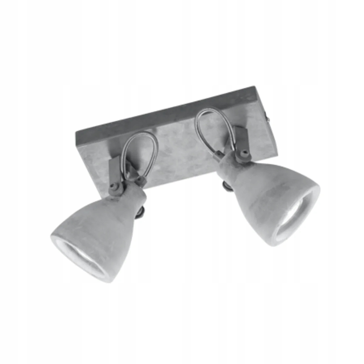 Trio Stropný reflektor Spot Concrete sivý 2xGU10, 42W, IP20