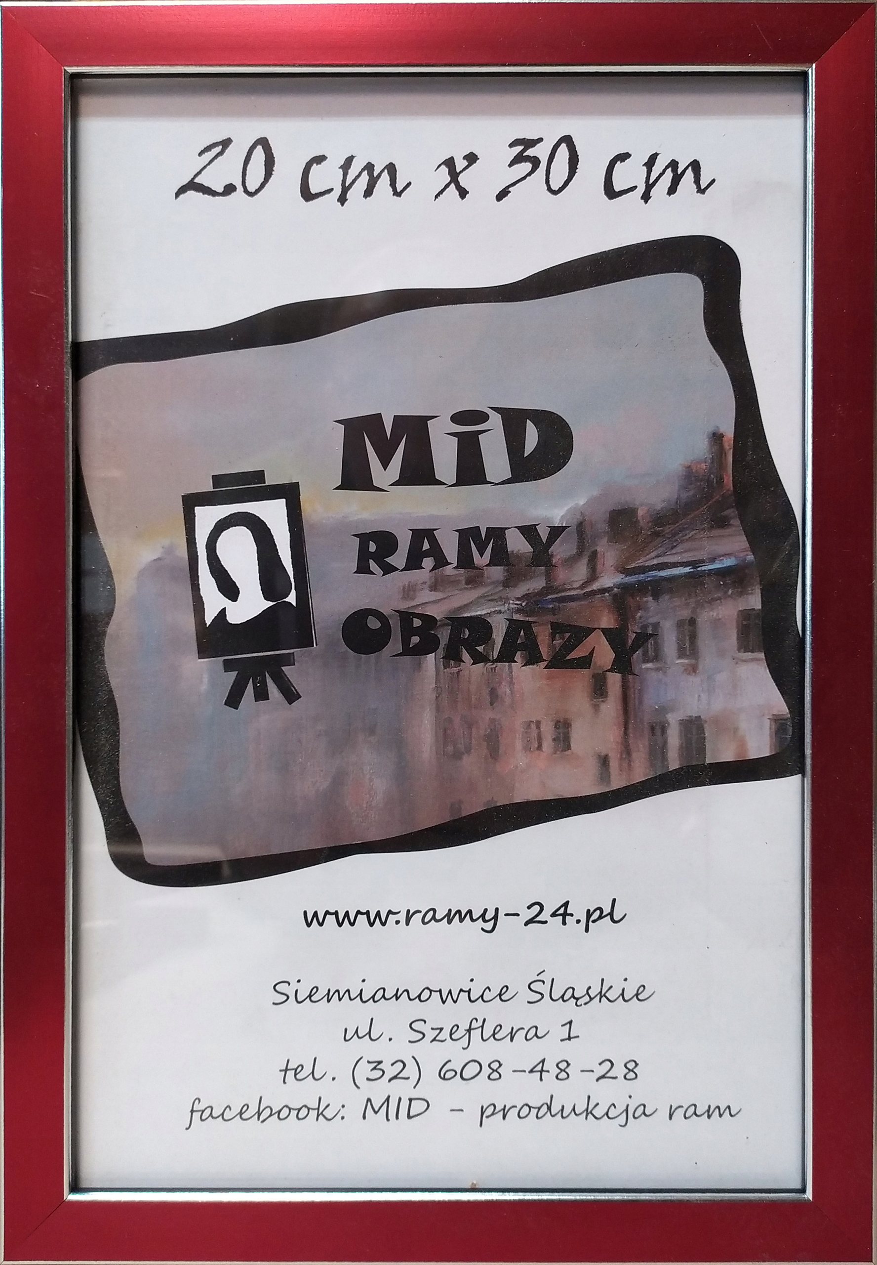 

Rama na wymiar producent oprawa 20X30