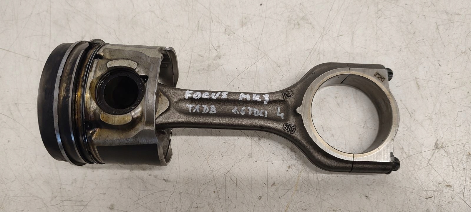 Piston Bielle T1DB Ford Focus MK3 1,6 TDCI