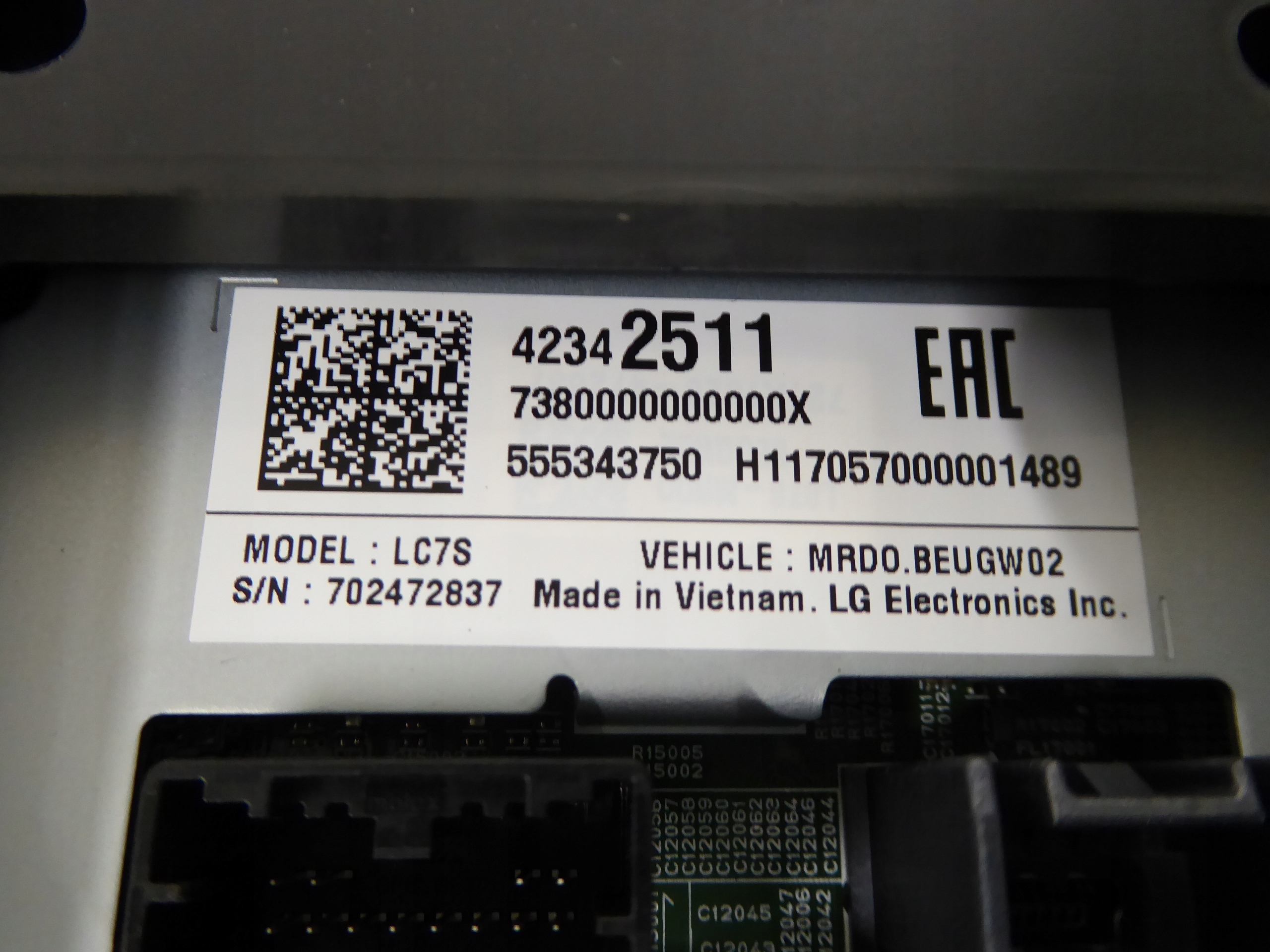 Display OPEL ASTRA K 5