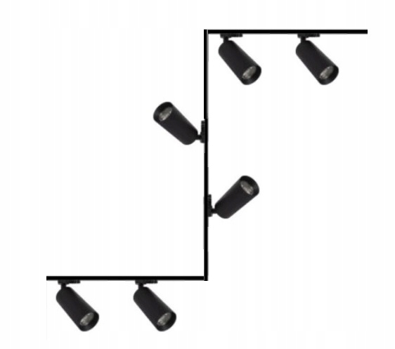 ZESTAW SZYNOPRZEWÓD W KSZTAŁCIE LITERY 'Z' +6 LAMP