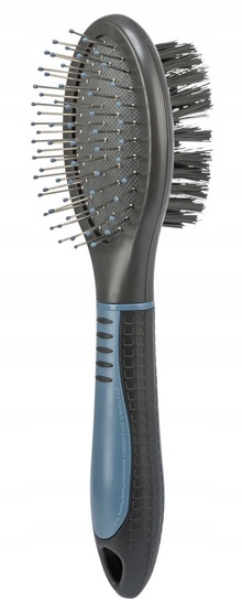 Levně Kartáč Pro Psa Kočku Oboustranný, Vyčesávání Srsti Trixie Velký 23X6 CM