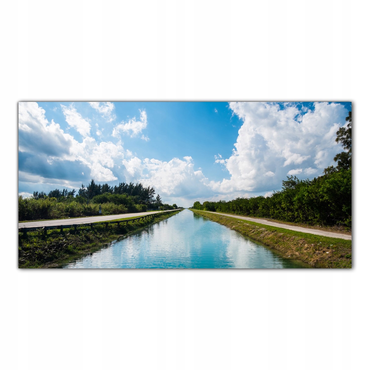 

Obraz na szkle Foto Kanał Miami Krajobraz 140x70