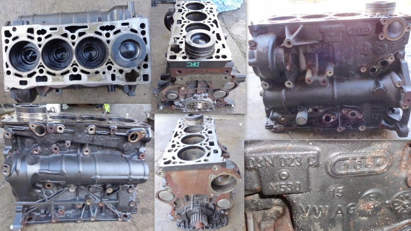 dfc 2.0 tdi błok silnika audi seat skoda vw