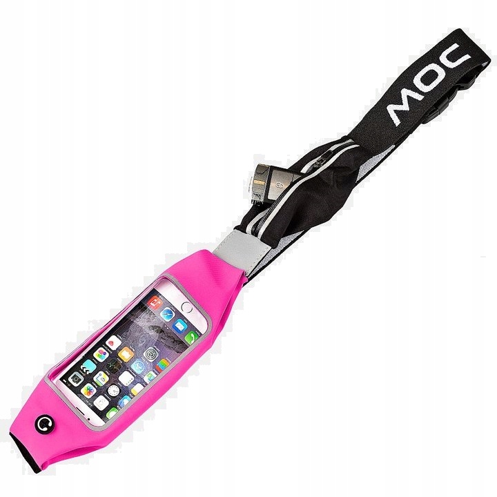 Mountain Waist Bag Moc pink Sportowa saszetka Tel.