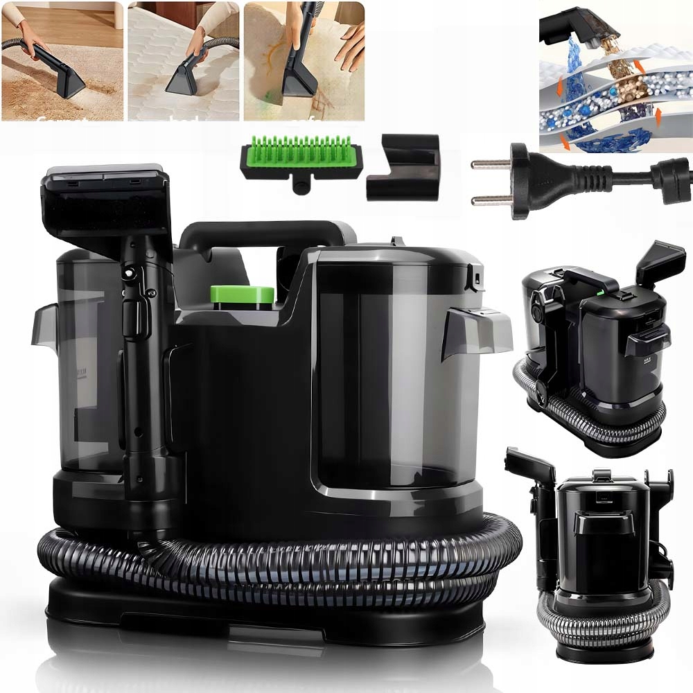 Odkurzacz Piorący Z Parą Steam Spotcleaner 450W Do Sof, Dywanów, Materacy