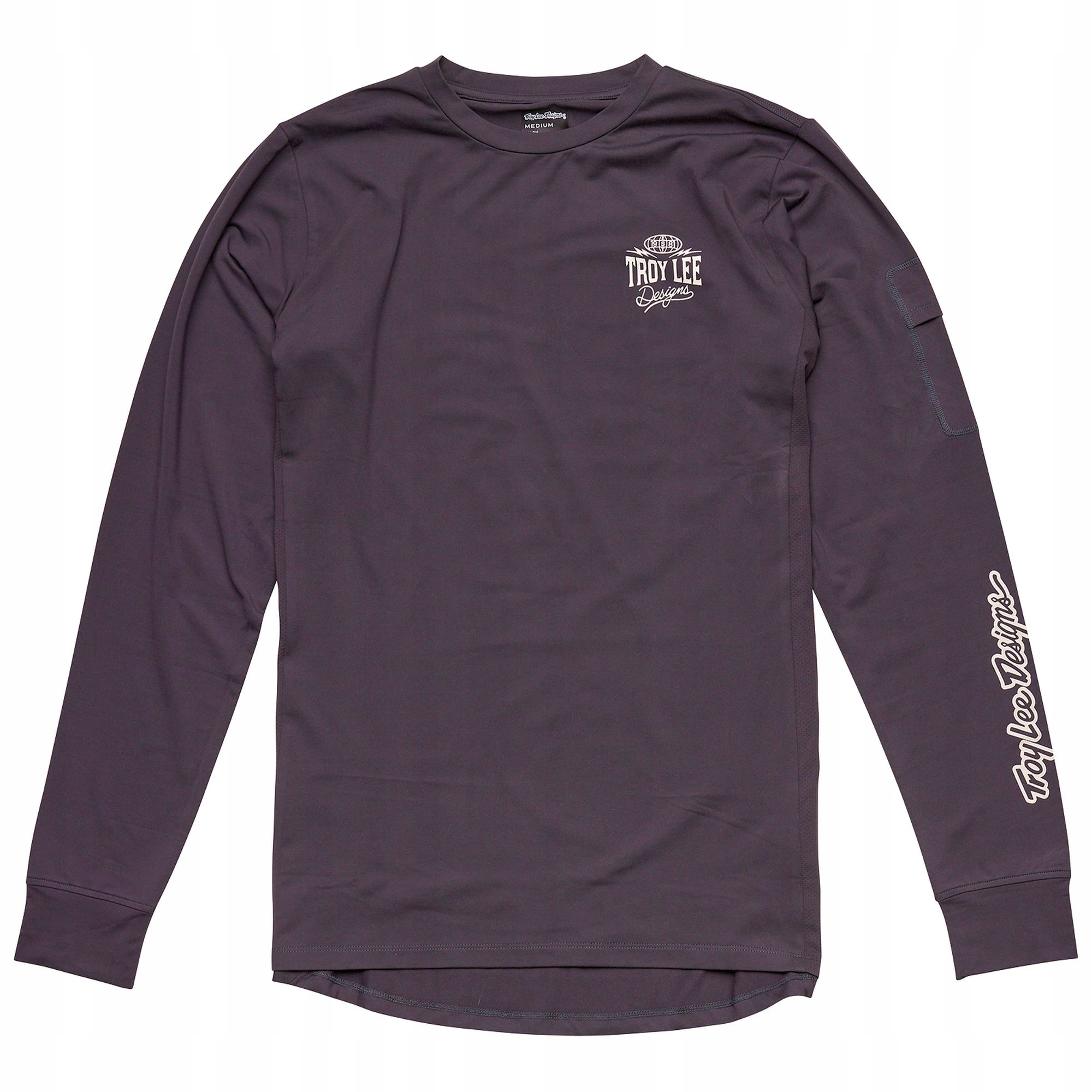 Tld Dres S Dlouhým Rukávem Ruckus Ride Tee Bolts Carbon (37151000) M