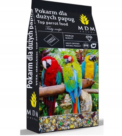 Levně Pd Velký papoušek ořechy Vita-organic 10 kg MDM