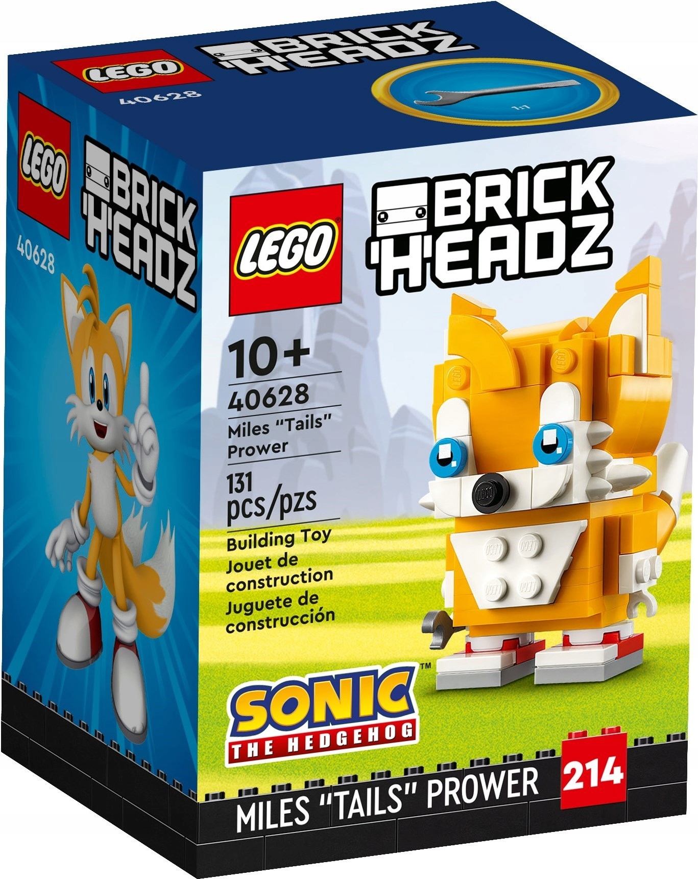 Lego BrickHeadz Sonic 40628 Miles Tails Prower