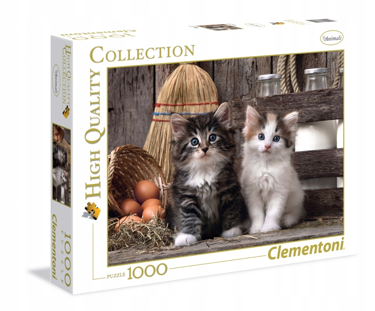 

Clementoni Puzzle Kociaki Kotki 1000 el. 39340