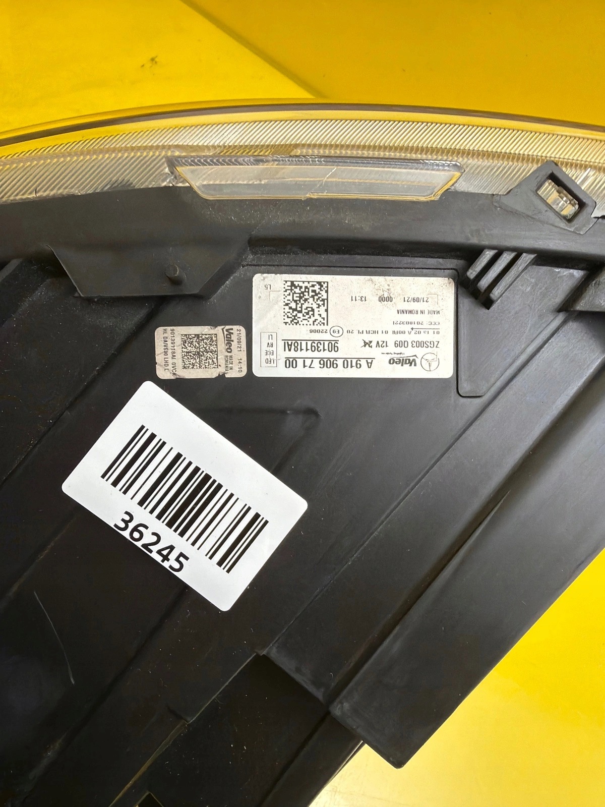 light left front Mercedes Sprinter W910 910 Full Led A9109067100