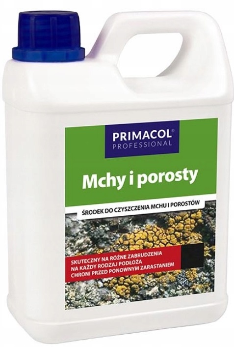 Levně Primacol Mechy A Lišejníky Odstraňovač Mechu A Lišejníků 4 L