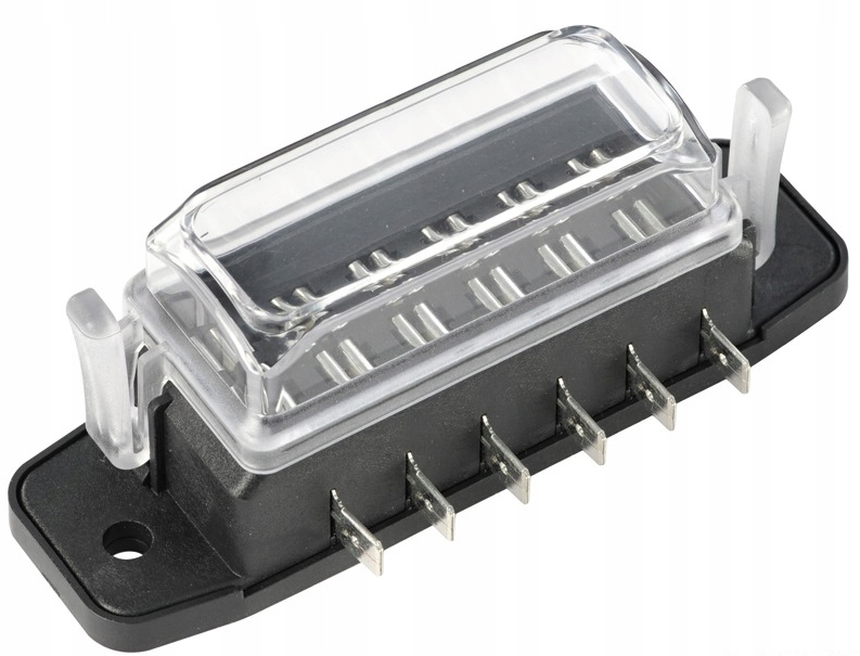 LISTWA BEZPIECZNIKOWA NA 6 OBWODÓW BEZPIECZNIKÓW