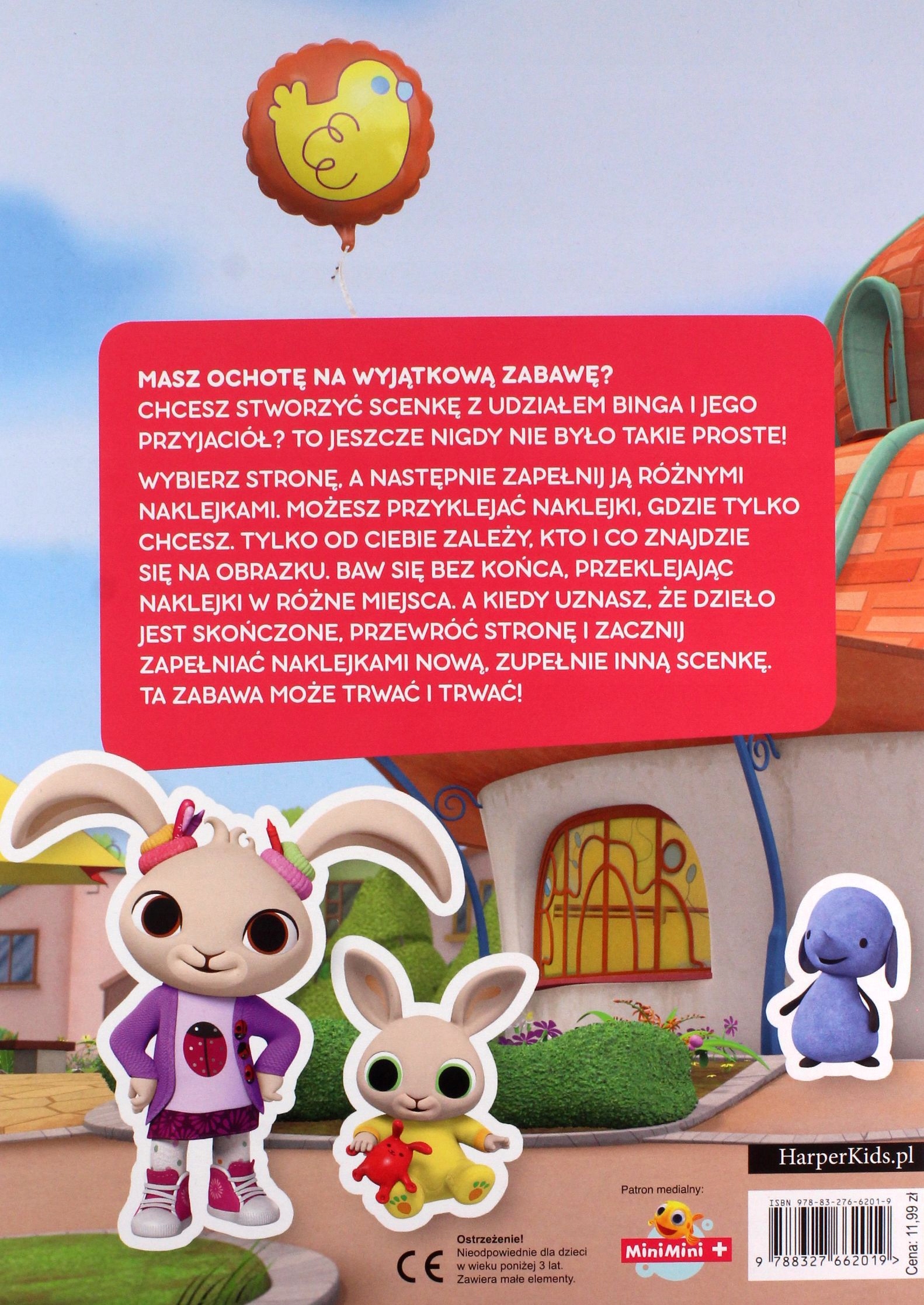 BING KSIĄŻKA DO WYKLEJANIA [KSIĄŻKA] Stan opakowania oryginalne