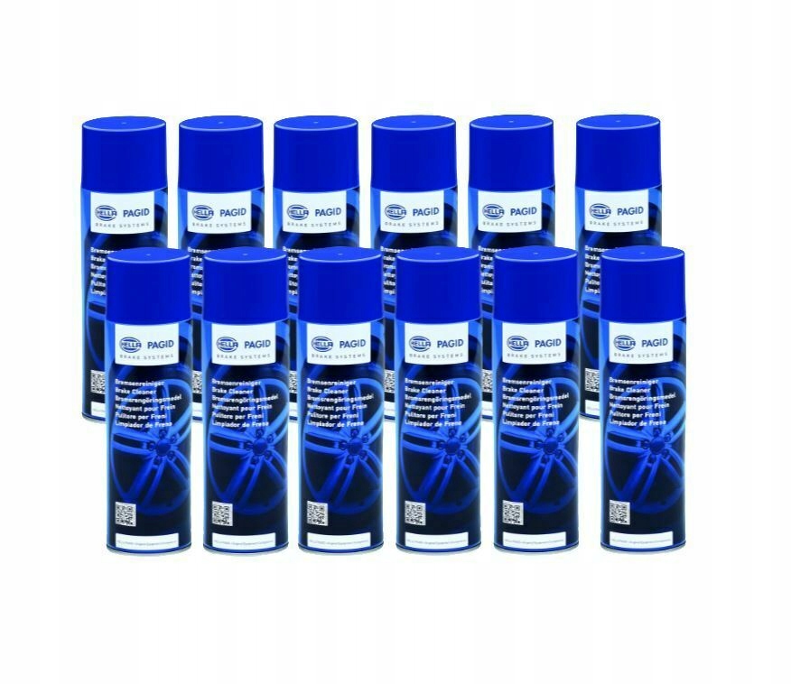 

Zestaw Brake Cleaner 12X500ML Hella 8DX Zmywacz
