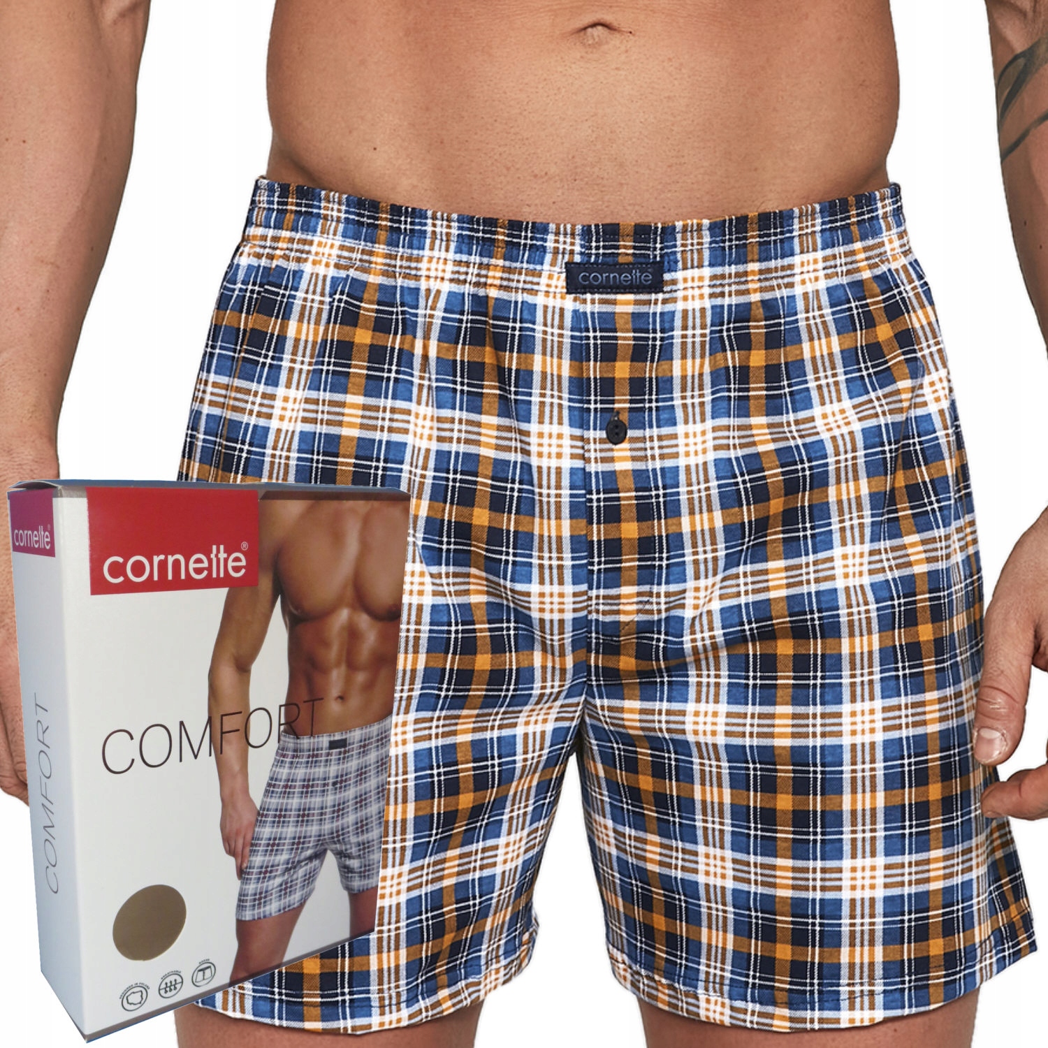 

Cornette bokserki Comfort box luźne 008/207
