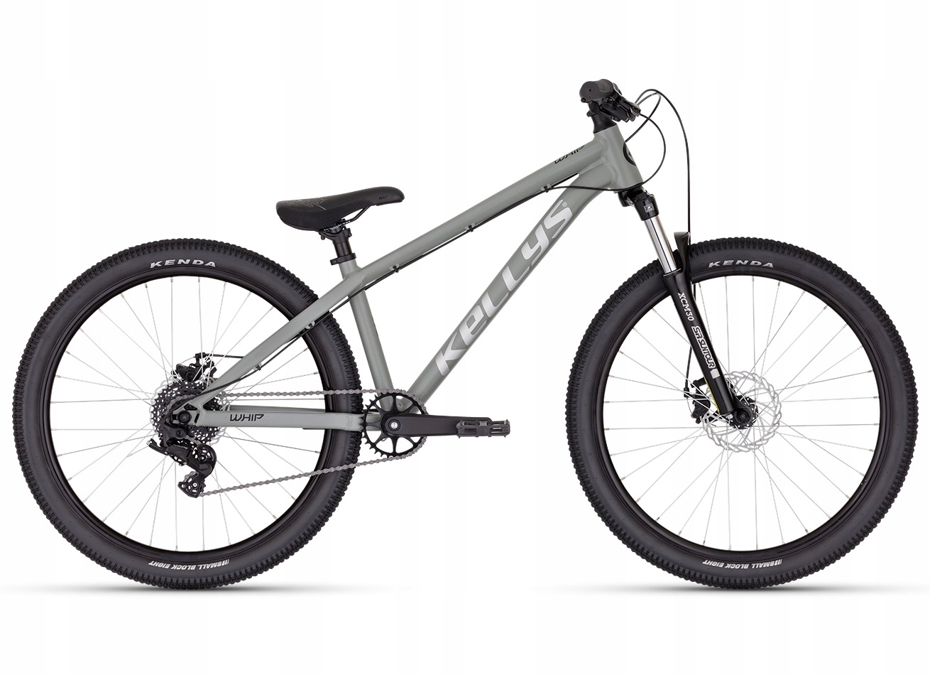 Rower Kellys Whip 10 DX Moonstone Grey M 26" Dirt Pump Track