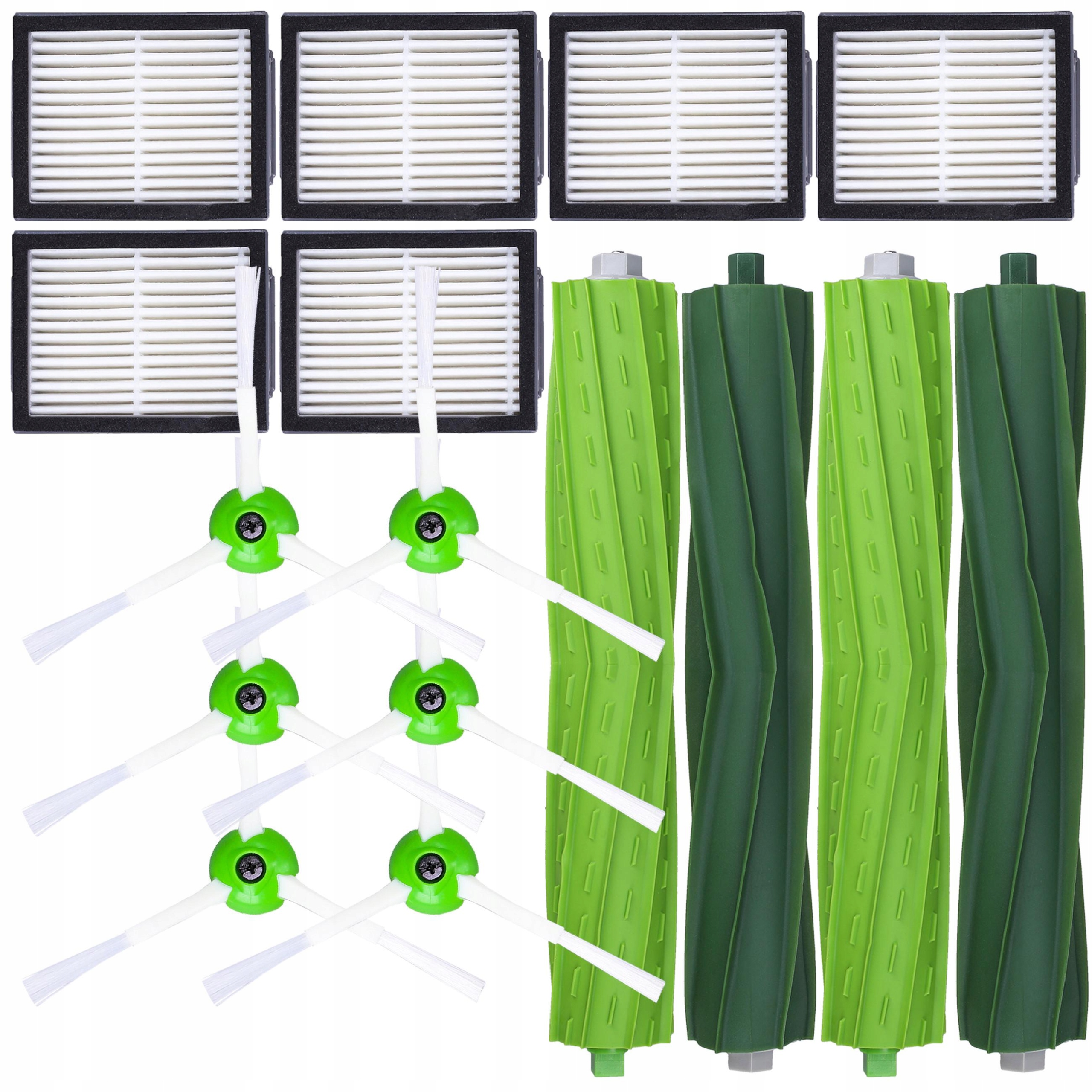 Zestaw Szczotki Filtry do iRobot ROOMBA E6 i7 i7+