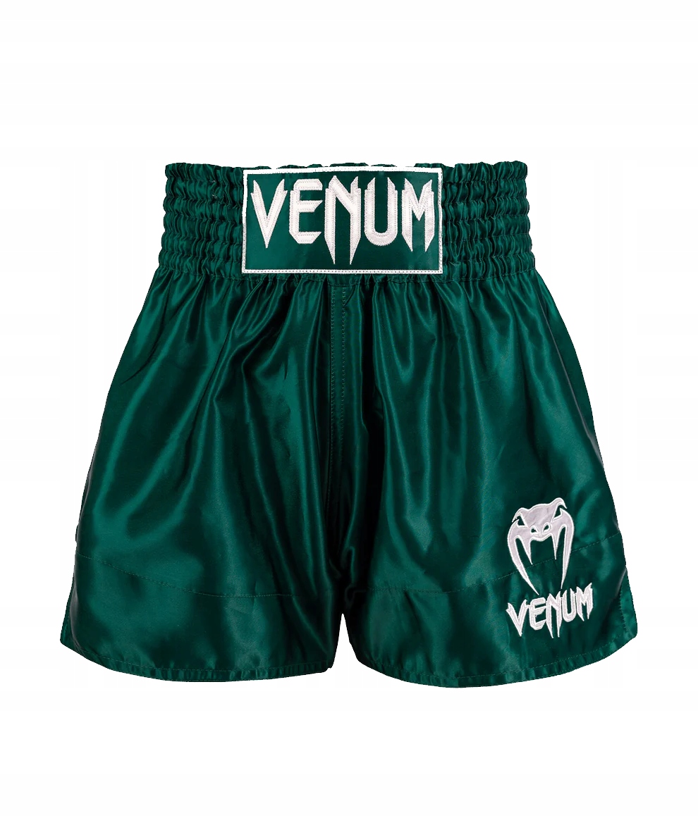 Venum Spodenki Muay Thai Classic Shorts Forest Green XL
