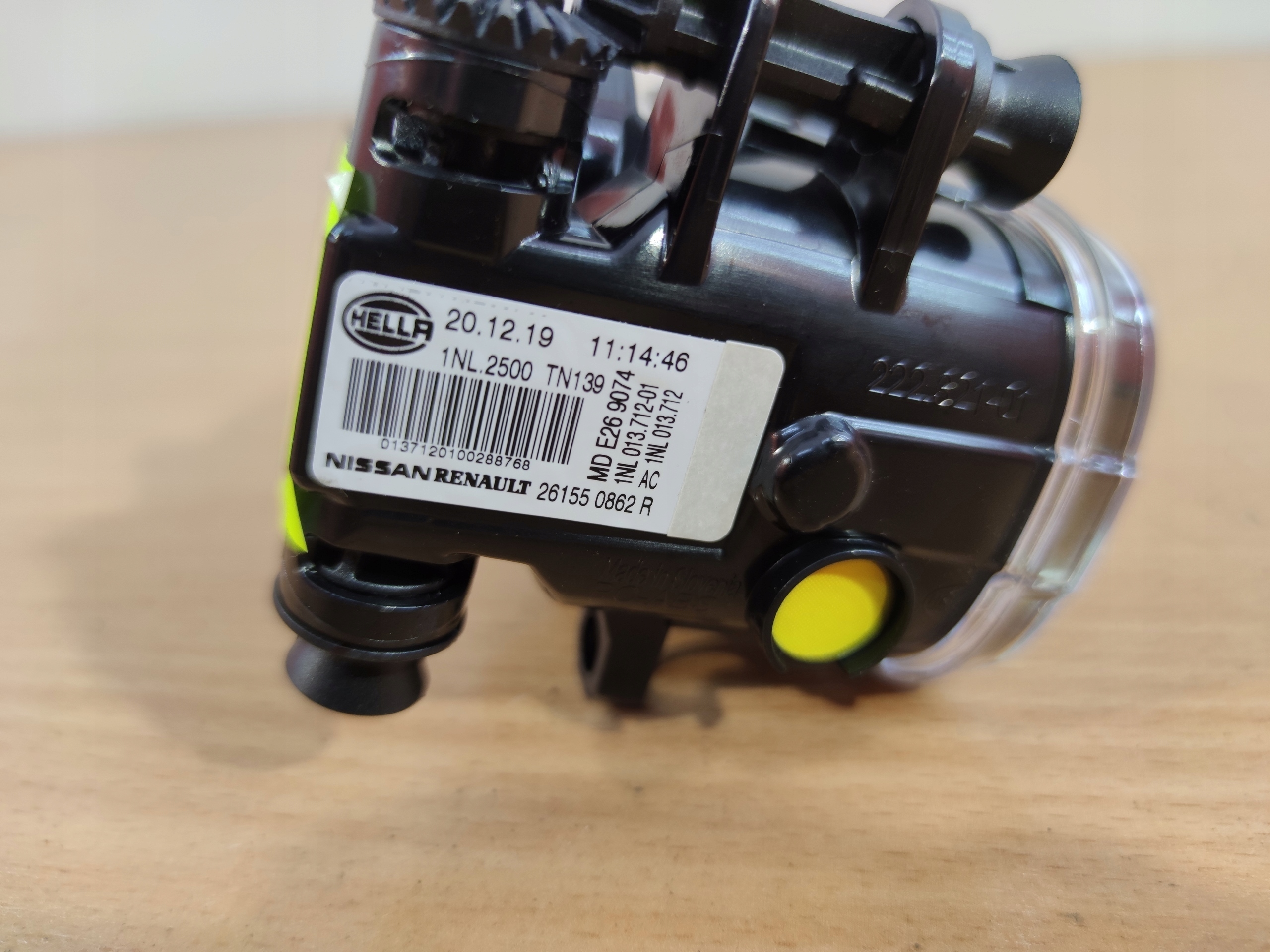 NISSAN JUKE 19-21 ROK LINKS NEBELSCHEINWERFER LED DRL DZIENNY
