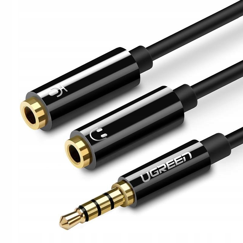 

Rozdzielacz Kabel Łącze Przewód Ugreen Audio Aux