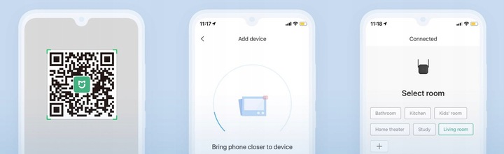 XIAOMI WI-FI RANGE EXTENDER PRO WZMACNIACZ SYGNAŁU Wbudowany modem brak modemu