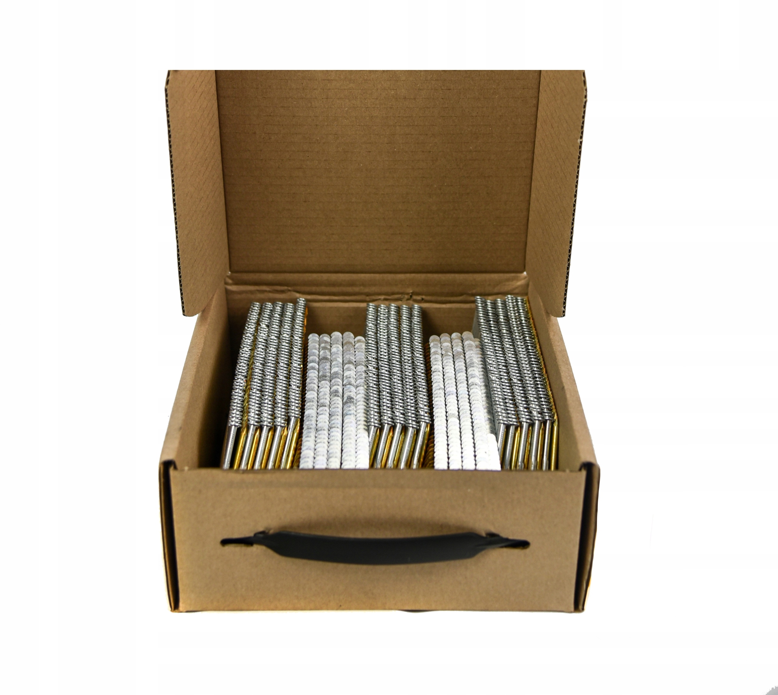 Gwoździe do gwoździarki łączone papierem 3,1x90mm 34° 2000szt Pierścieniowe Kod producenta Łączone papierem 3,1x90mm kod:2000 PC