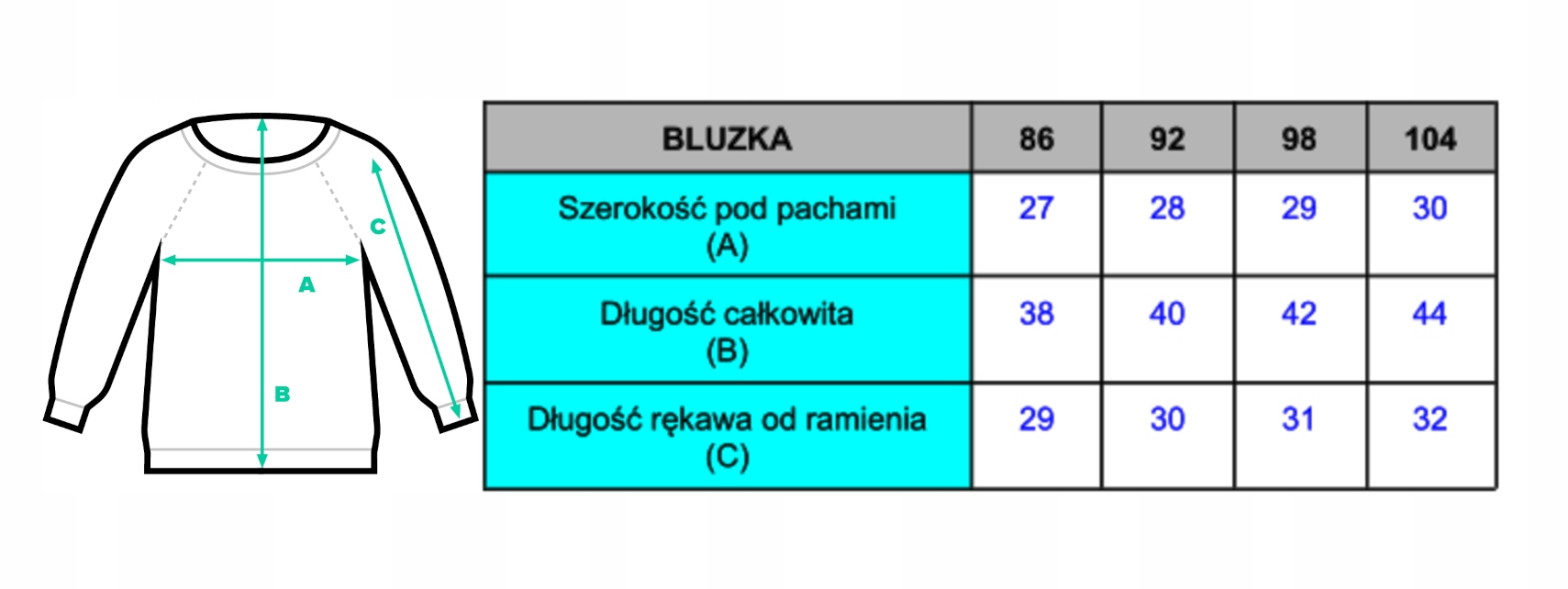 BLUZECZKA BAWEŁNIANA T-SHIRT 104 Z DŁUGIM RĘKAWEM Marka Inna marka