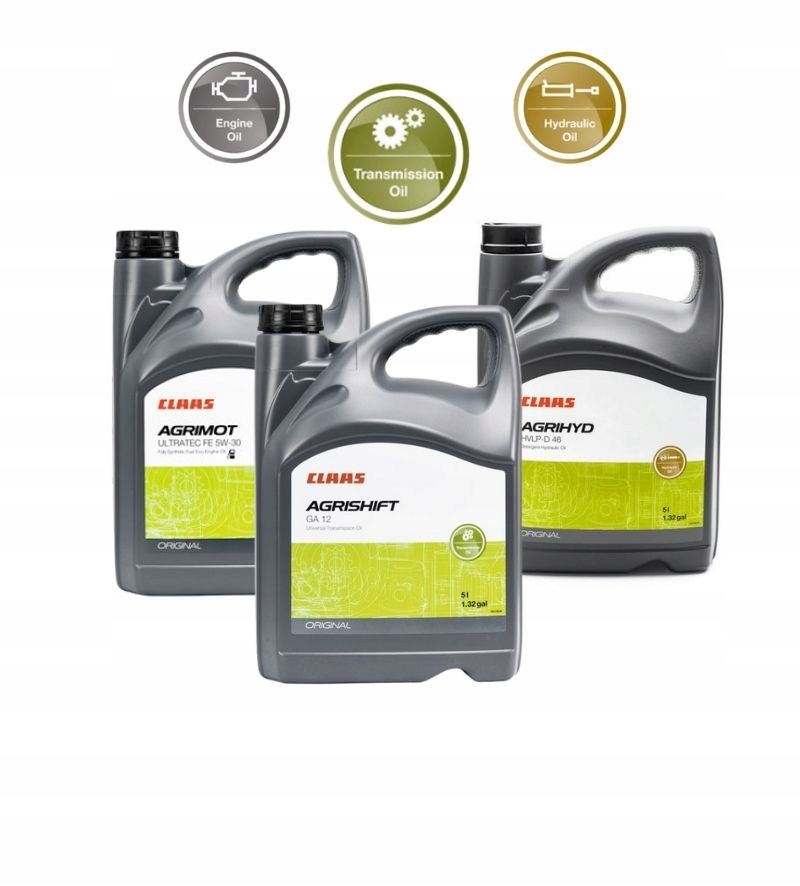 Olej przekładniowy CLAAS AGRISHIFT SYN FE 75W90 5L Producent Inny