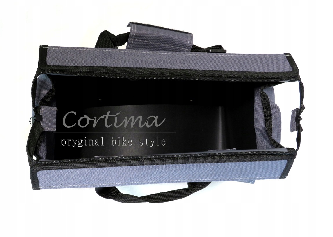 CORTIMA TORBA NA ROWER SAKWA ROWEROWA NA BAGAŻNIK Materiał dominujący codura