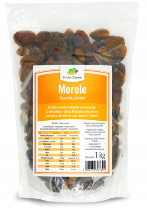 Levně Słodkie Zdrowie Meruňky tmavé 1 kg