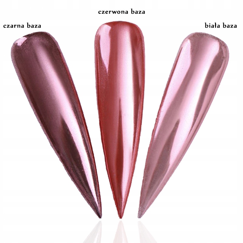 MIRROR EFFECT ROSE GOLD CHROME PYŁEK RÓŻOWE ZŁOTO Marka La Diosa