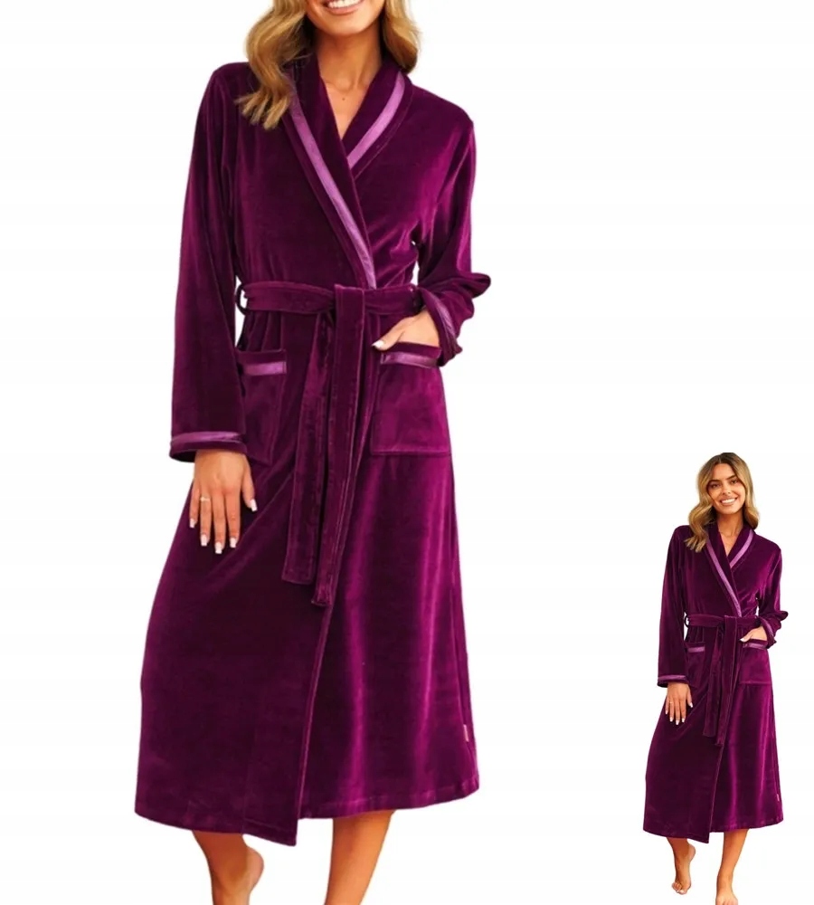 Dámský Župan Doctor Nap 1078 XL 42 Bordová