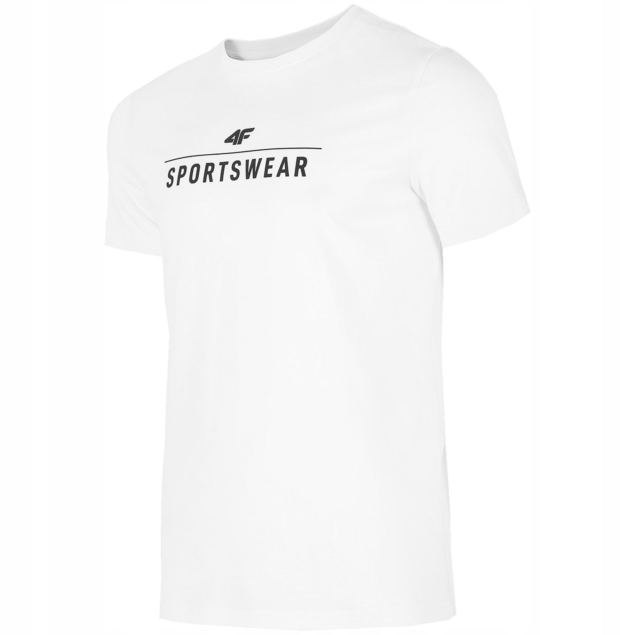 

4F Koszulka Sportowa Męska Krótki Rękaw Nadruk