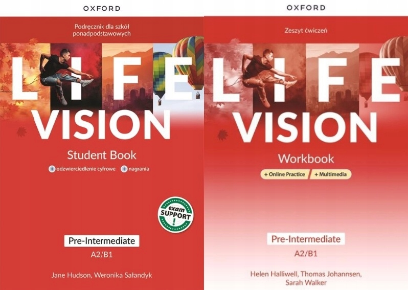 Life Vision Pre-intermediate Podręcznik+ ćwiczenia