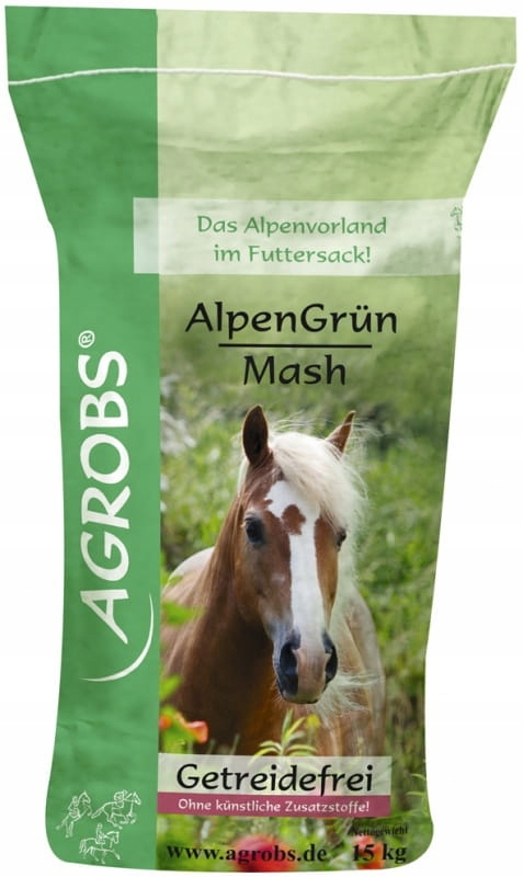 Pasza Agrobs Alpen Grun Mash mesz 15 kg