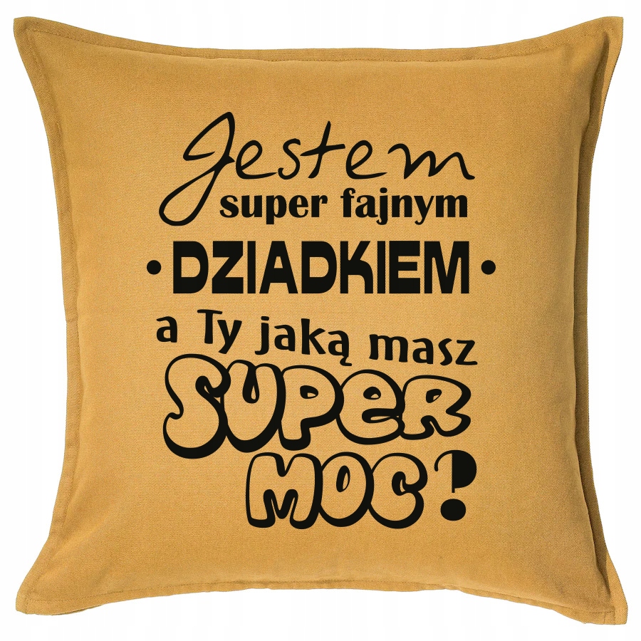 

Dzień Dziadka Najlepszy Dziadek poduszka