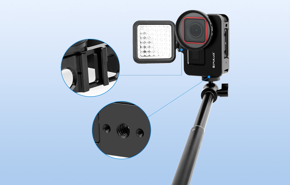 PULUZ METALOWA RAMKA OBUDOWA OCHRONNA DO KAMERY INSTA 360 ACE PRO/ACE Marka PULUZ