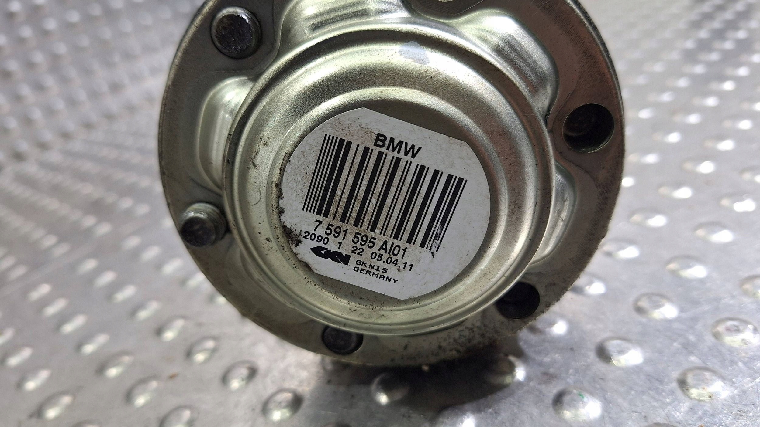 semi-axis left rear part 7591595 BMW X1 E84 N47D20C SDRIVE
