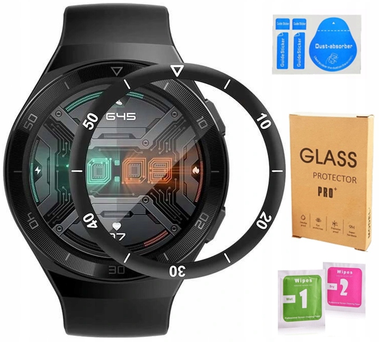 

Szkło Hybrydowe Full 3D Do Huawei Watch Gt 2e 46MM