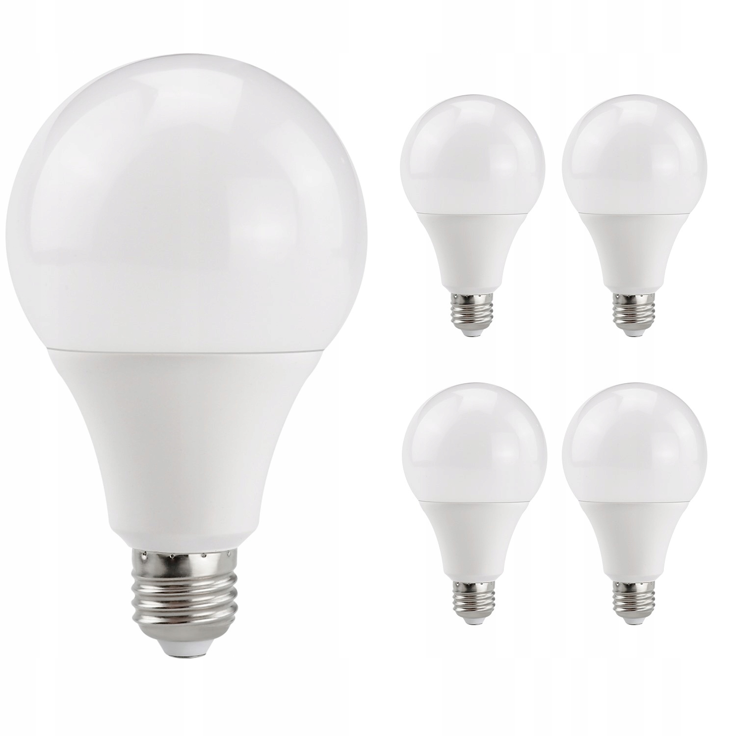 

Żarówka E27 Led 13W=100W Ciepła Biel Kula A60 5SZT