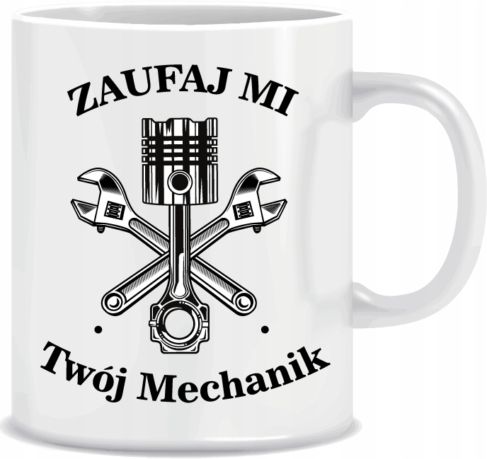 

Kubek Mechanik na prezent 330ml + kartonik