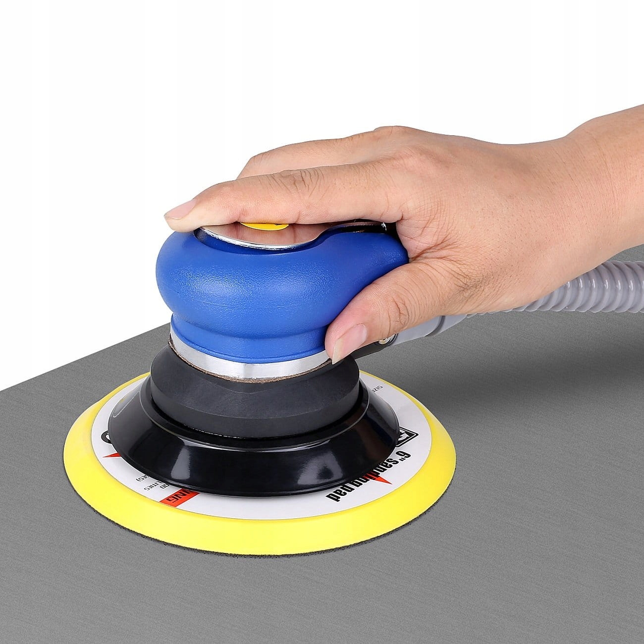 SZLIFIERKA MIMOŚRODOWA PNEUMATYCZNA ORBITALNA 150 Marka SilverTools