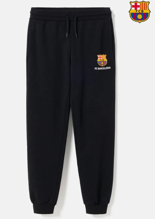 Sportovní teplákové kalhoty, bavlna Fc Barcelona, originální licence, velikost vel.